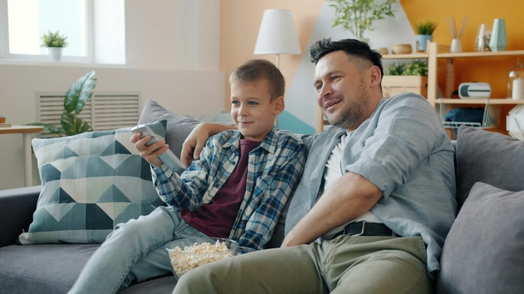 Series y deportes en familia