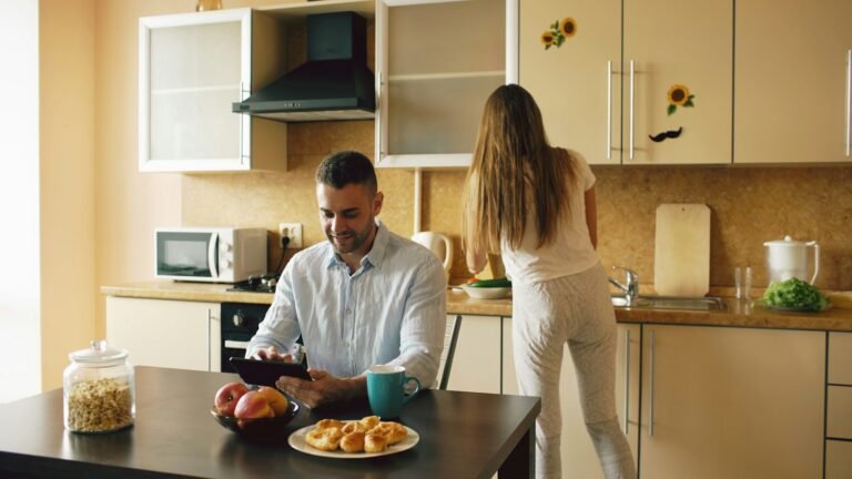 Recetas en la cocina